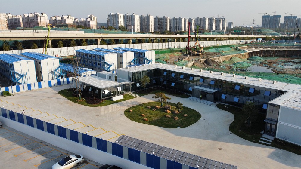 江苏省妇幼办公楼打包箱房项目