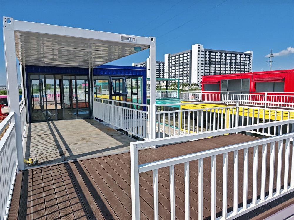 安徽合肥集装箱商业街夜市项目